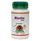Willow -Biotin 10mg 60 Capsules