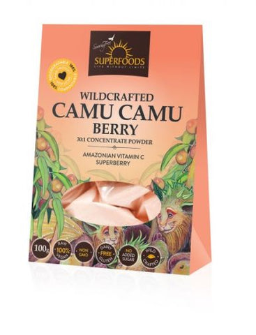 Soaring Free Superfoods Wildcrafed Camu Camu Berry Powder
