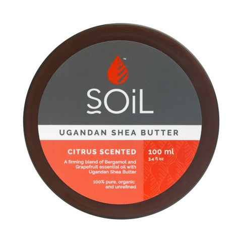 Soil Organic Citrus Scented Ugandan Shea Butter