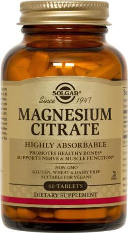 Solgar - Magnesium Citrate Tablets