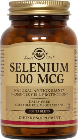 Solgar - Selenium 100mcg Tablets