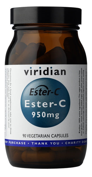 Viridian Ester-C 950mg Veg Caps