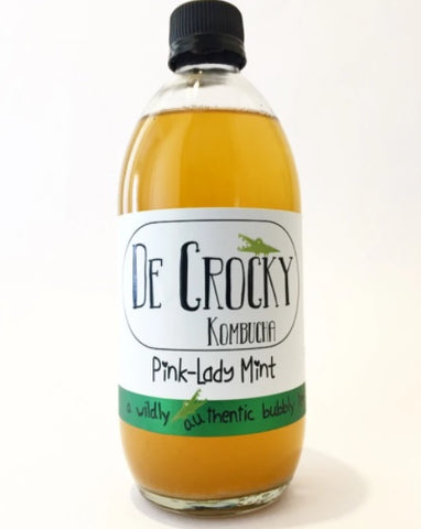 De Crocky - Pink Lady Mint Kombucha 500ml