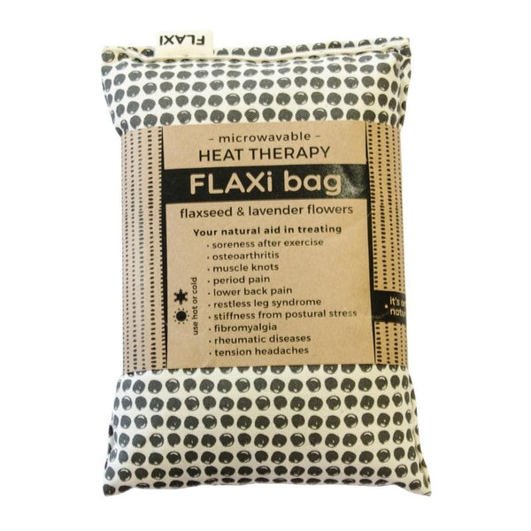 Flaxibag - Charcoal Dots
