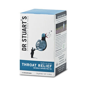 Dr Stuarts Throat Relief Tea